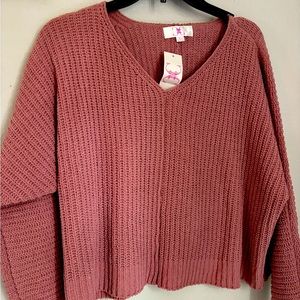 Slightly cropped no it sweater